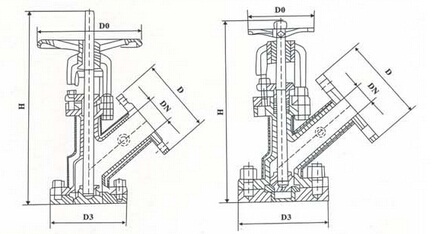 保溫放料閥 保溫放料閥
